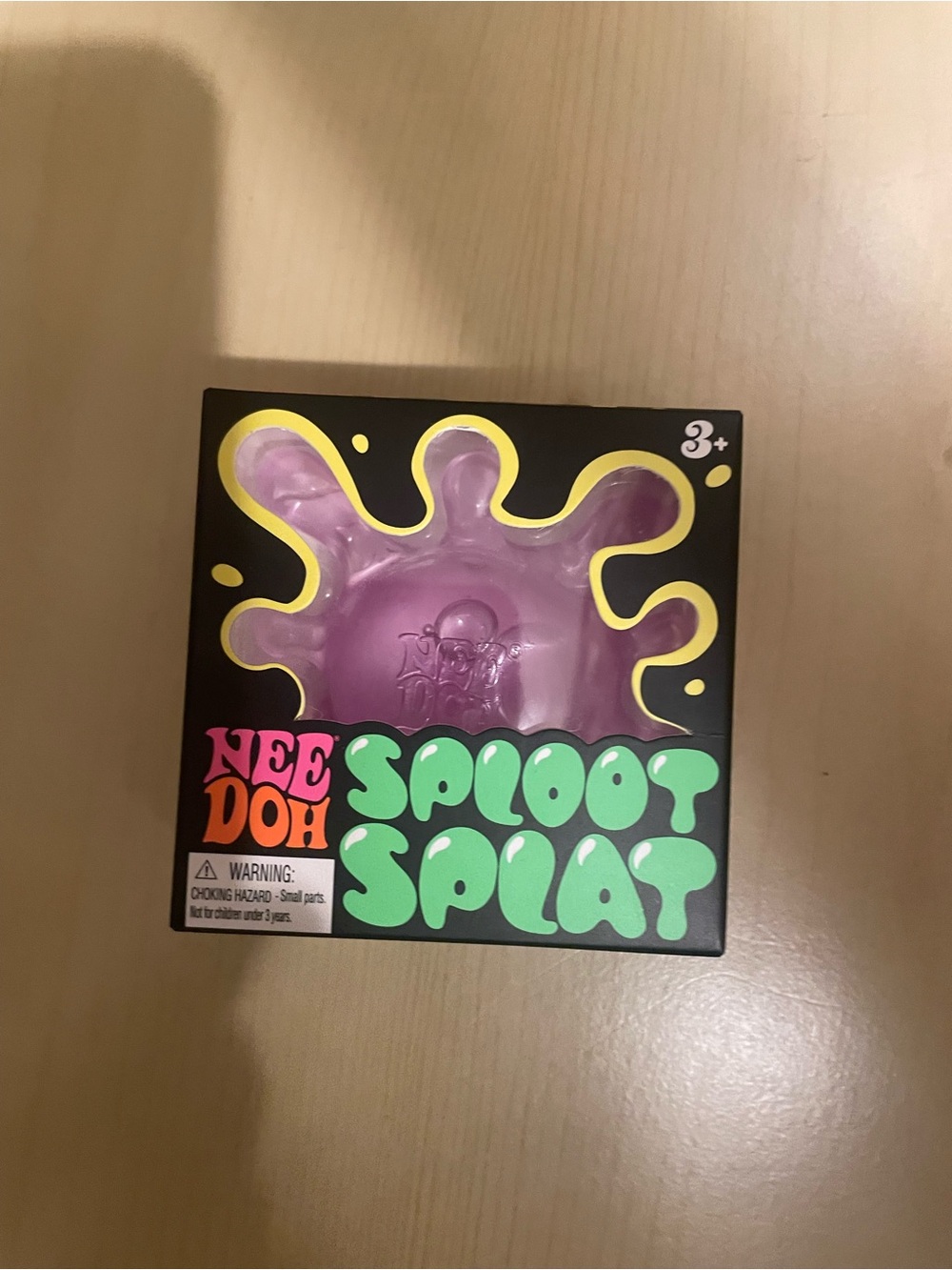 Squishy Sploot Splat Purple  Stress Toy